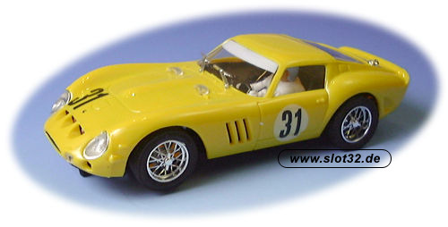 PinkKar Ferrari 250 GTO Spa 1965 yellow